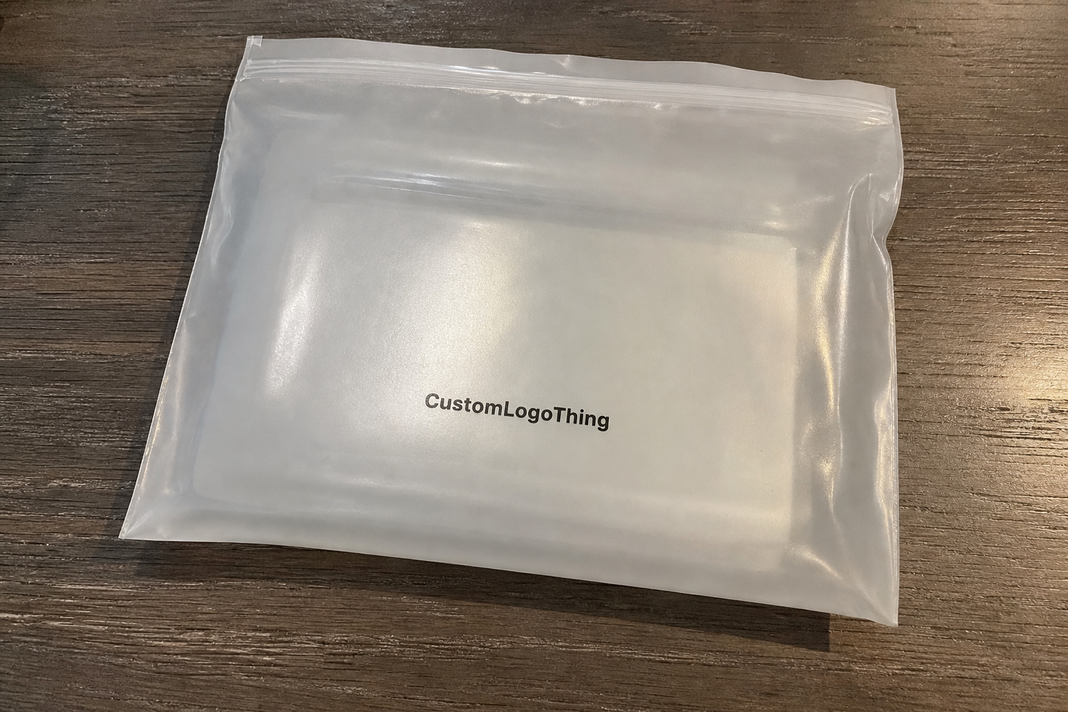 Frosted Zipper Bags Logo Placement Guide for Buyers