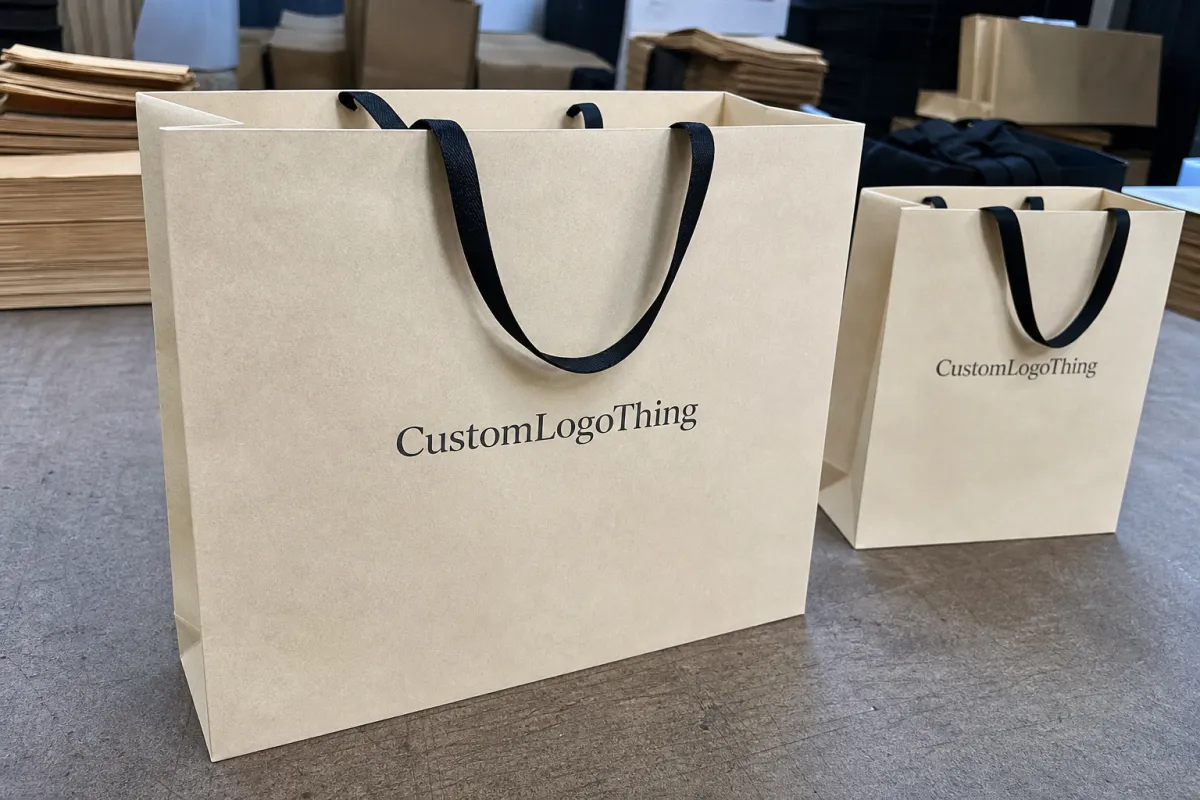 Custom Boutique Paper Bags Bulk Order for Retail Buyers