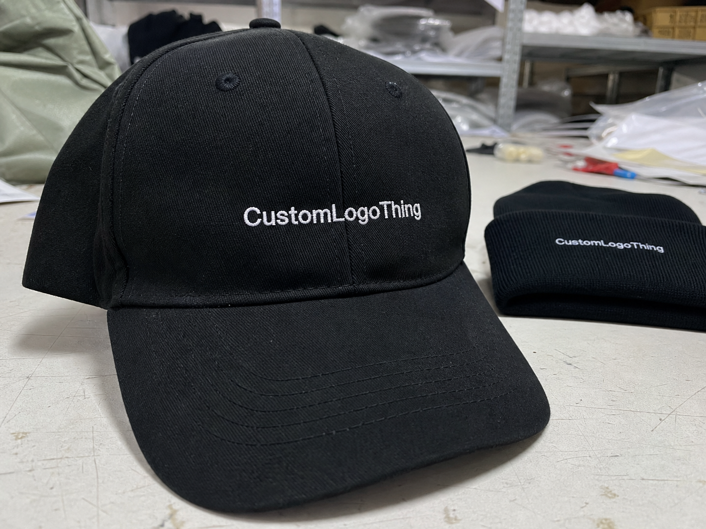 Retail Merch Caps Logo Placement Guide: Why a Half Inch Can Change the Whole Cap - CustomLogoThing packaging example