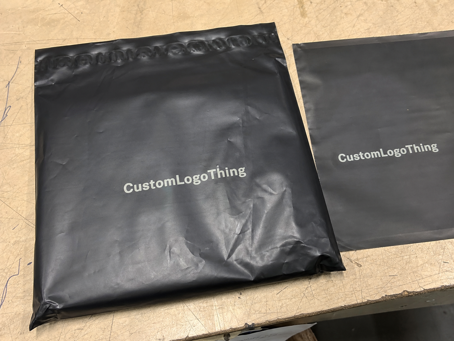 Matte Poly Mailers Artwork Proof Checklist for Wine Shops