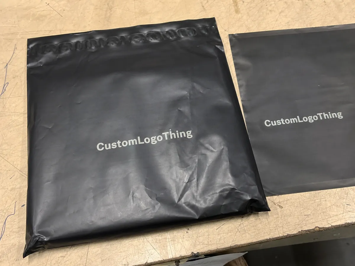 Matte Poly Mailers Artwork Proof Checklist for Wine Shops