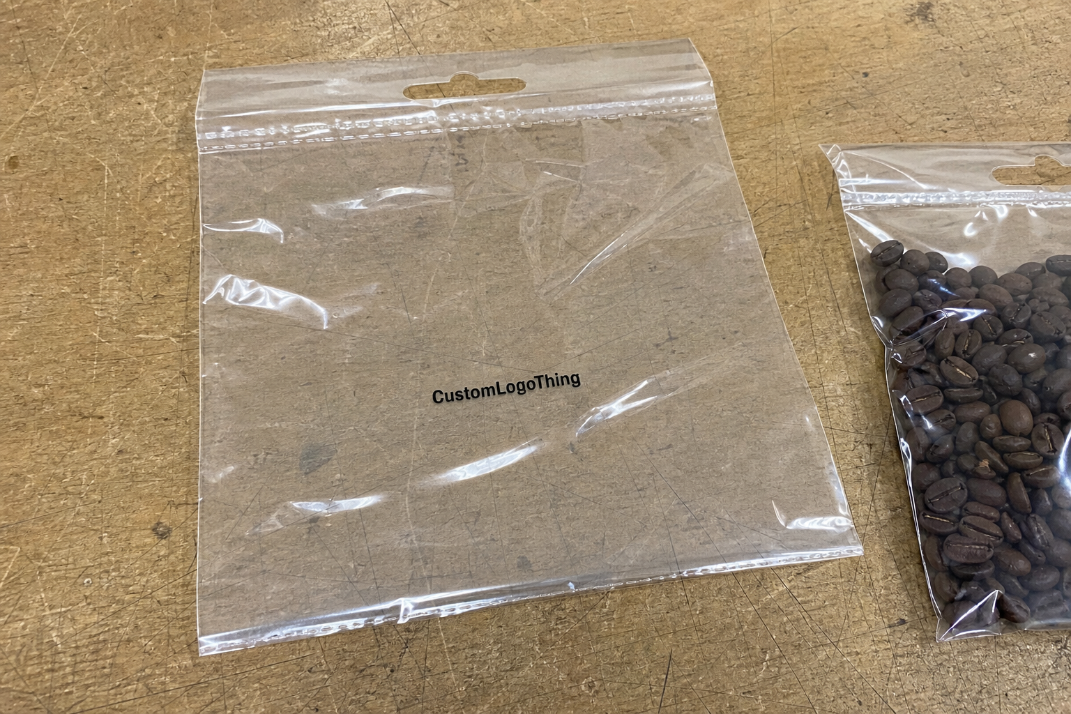 OPP Header Bags Artwork Proof Checklist for Coffee Shops