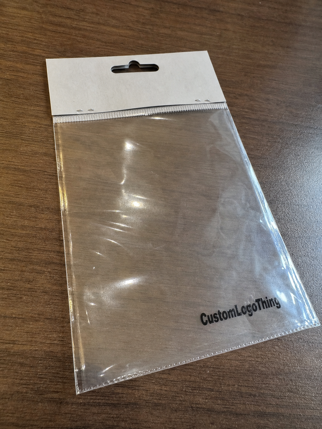 OPP Header Bags Artwork Proof Checklist for Wine Shops