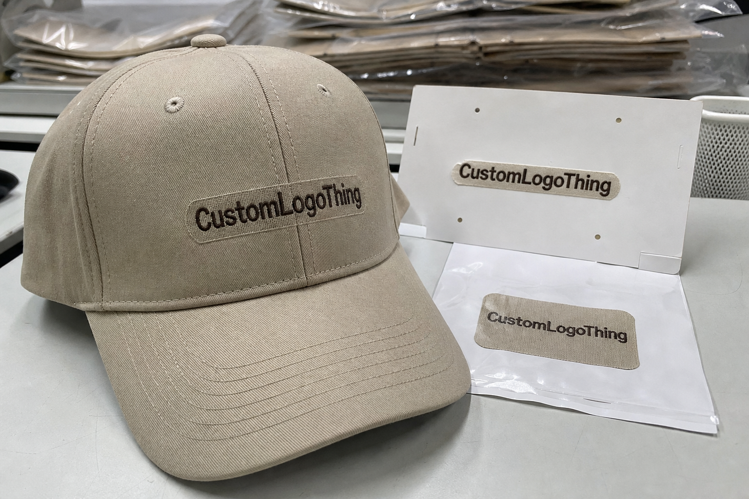 Coffee Shop Performance Golf Caps Artwork Proof Checklist
