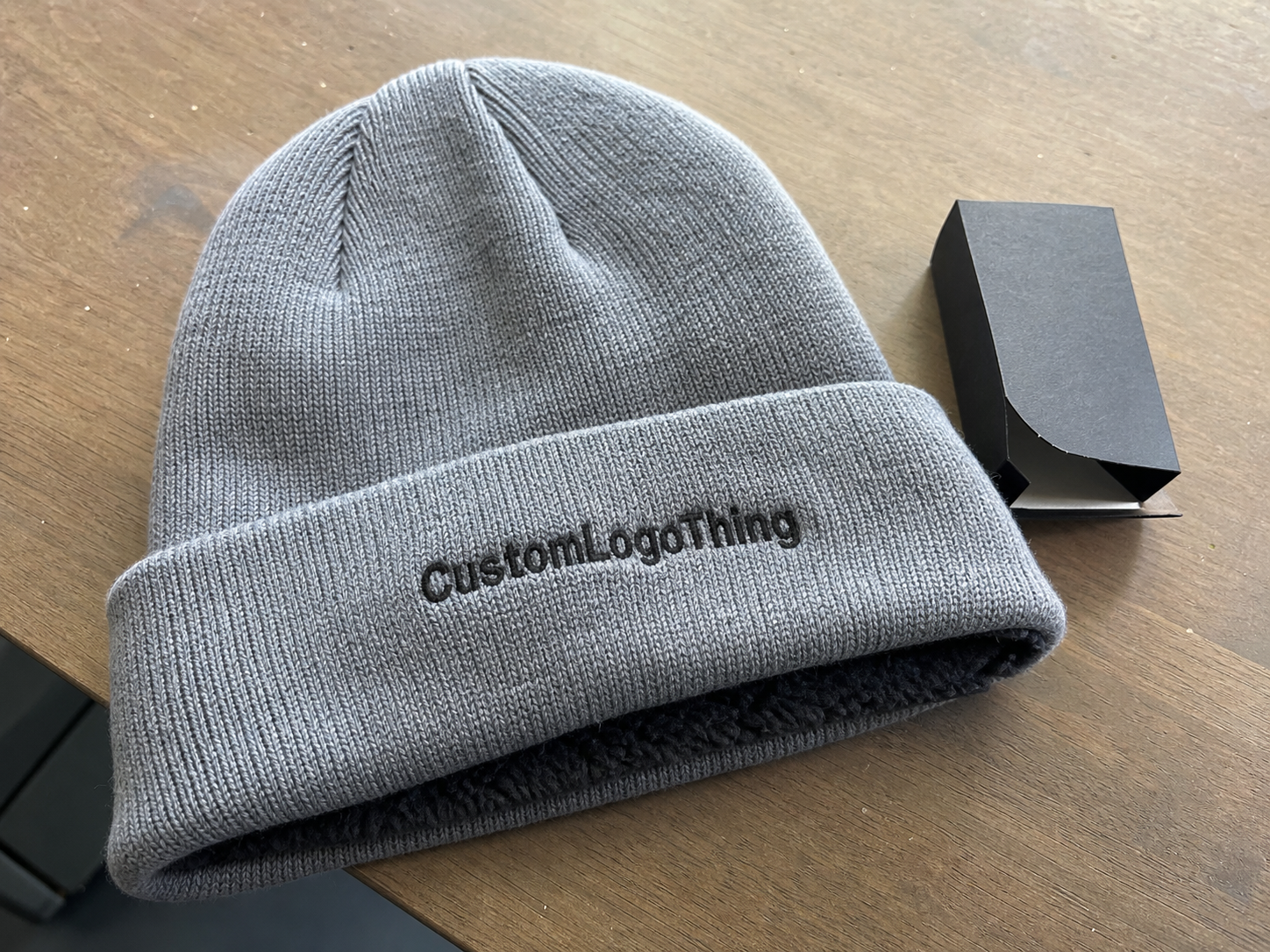 Fleece Lined Beanies Artwork Proof Checklist for Wine Shops
