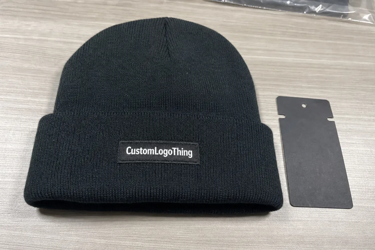 Winter Hat Care Label Checklist for Ordering Beanies