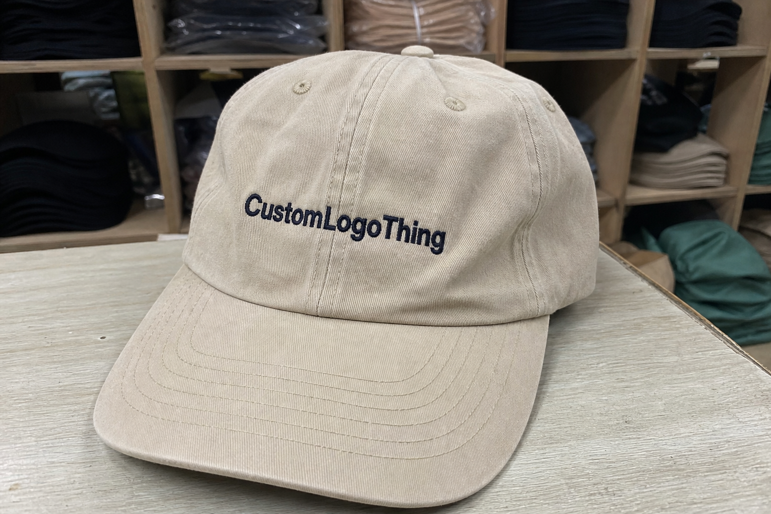 Buyer's Unstructured Dad Hat Embroidery Backing Guide