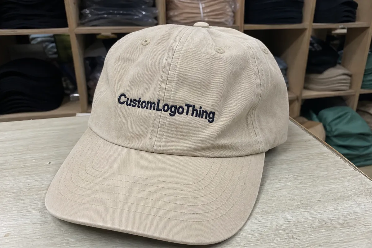 Buyer's Unstructured Dad Hat Embroidery Backing Guide