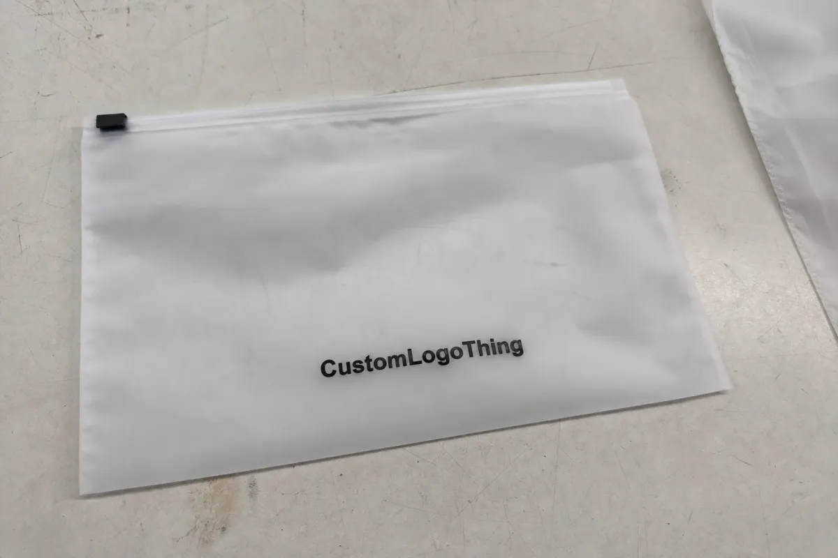 Frosted Zipper Bags Carton Checklist for Apparel Brands