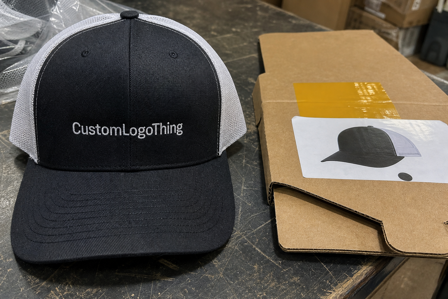 Event Supplier Carton QA Checklist for Mesh Trucker Hats