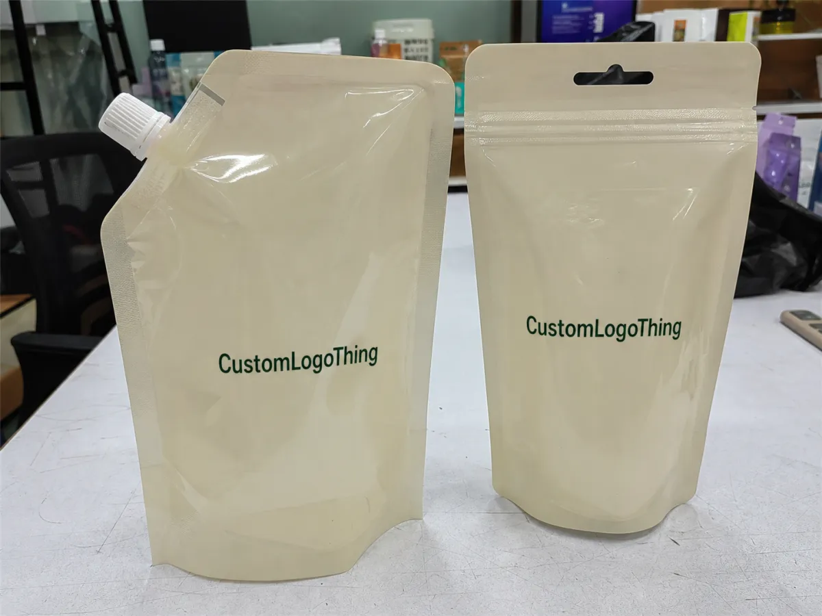 Skincare Refill Plastic Bags Print Proof Guide for Buyers