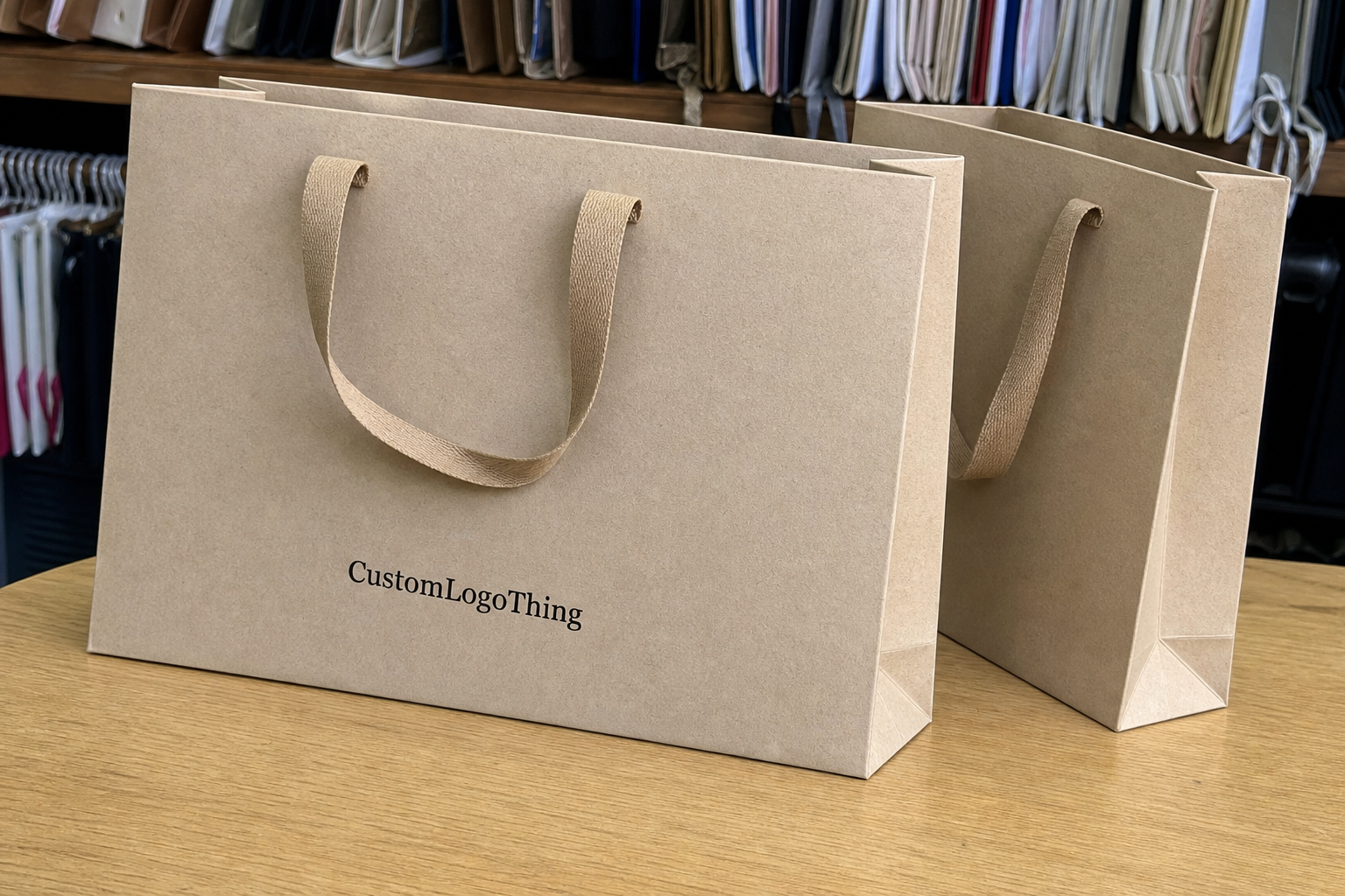 Buy Boutique Paper Bags with Logo Patches That Sell