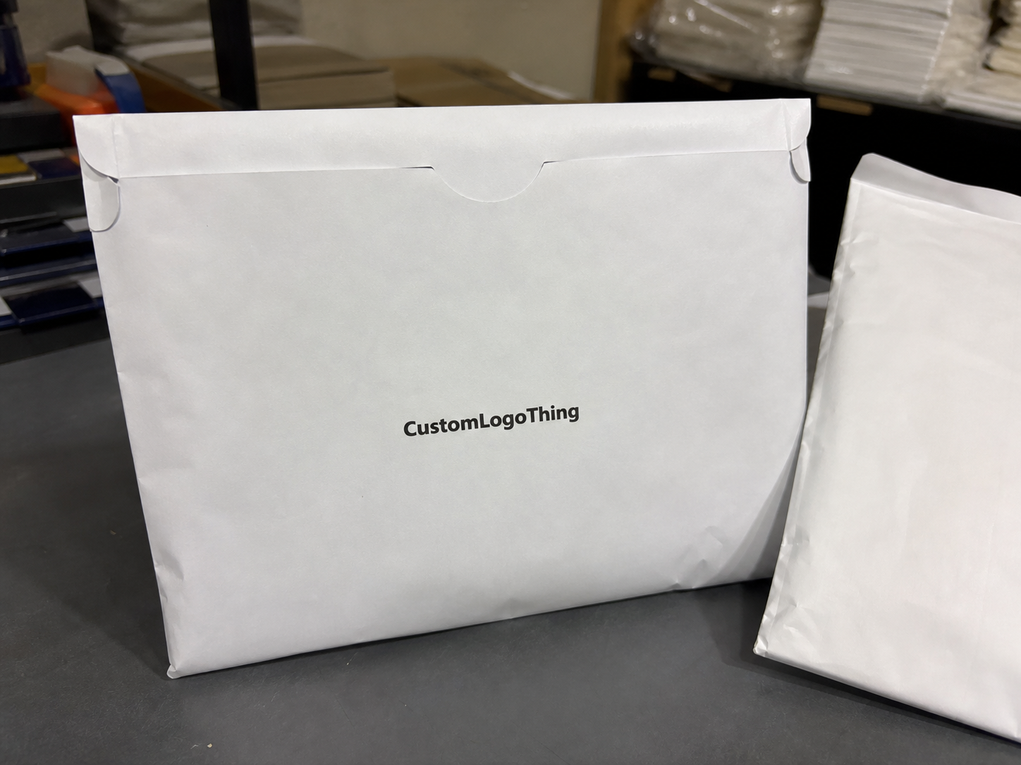 Restaurant Groups: Waterproof Apparel Mailer Warning Labels