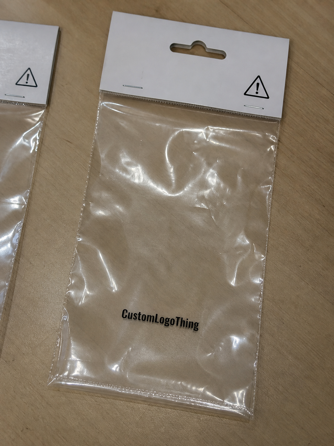 Order Cosmetics Brands OPP Header Bags Warning Label Guide