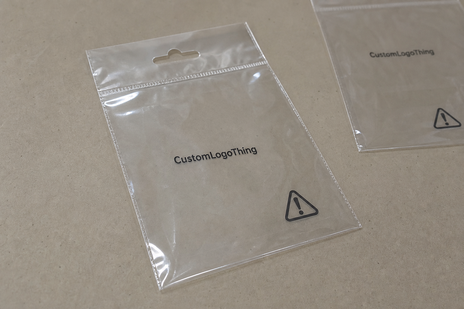 Subscription Brands: OPP Header Bags Warning Label Guide