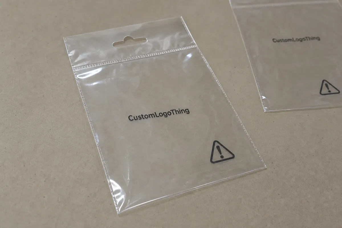 Subscription Brands: OPP Header Bags Warning Label Guide