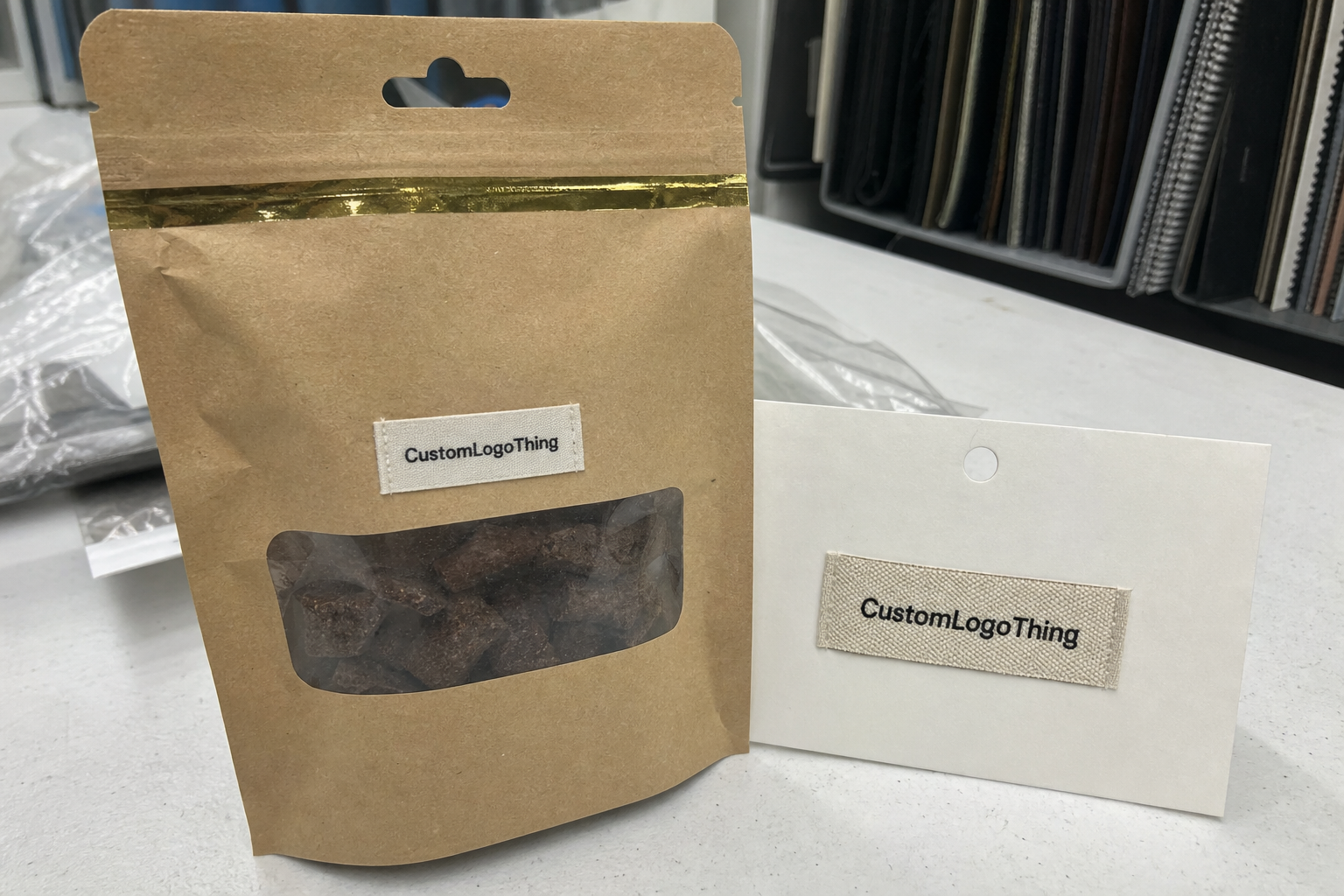 Get a Woven Labels Supplier Quote for Pet Treat Brands