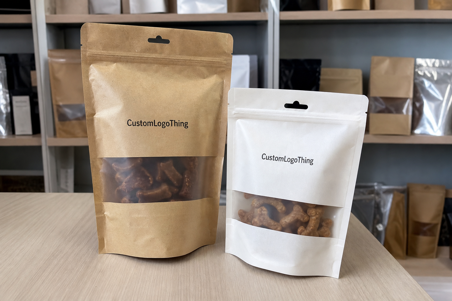 Pet Treat Packaging Looks Premium or Cheap in About Three Seconds - CustomLogoThing packaging example