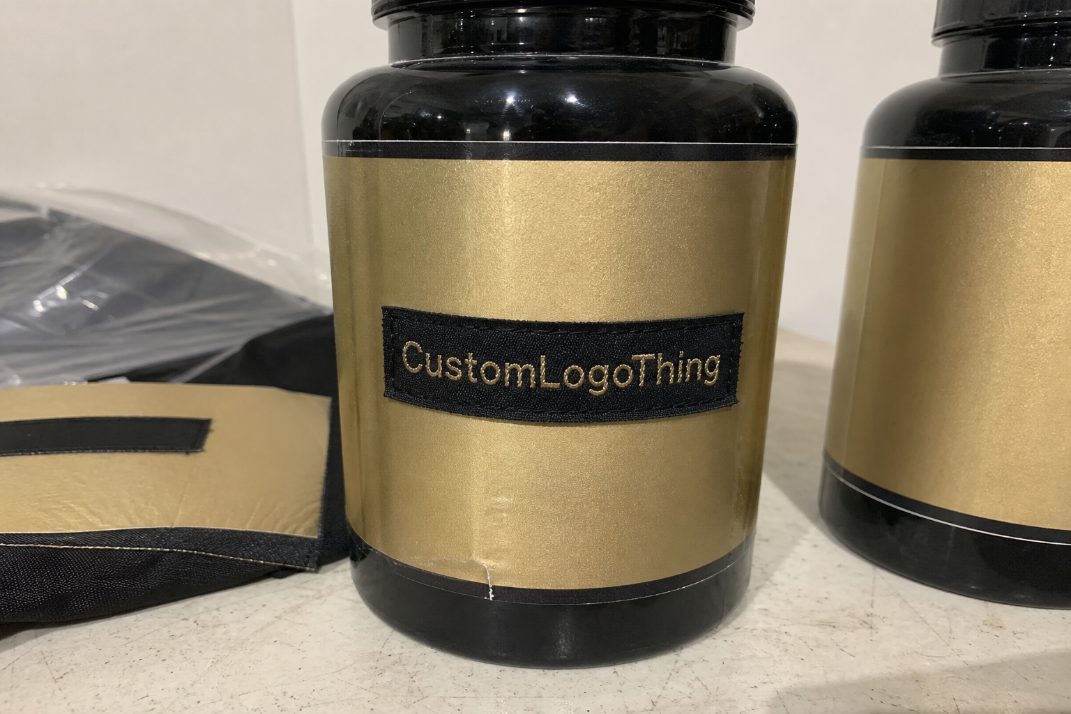 Get a Woven Labels Supplier Quote for Vitamin Brands