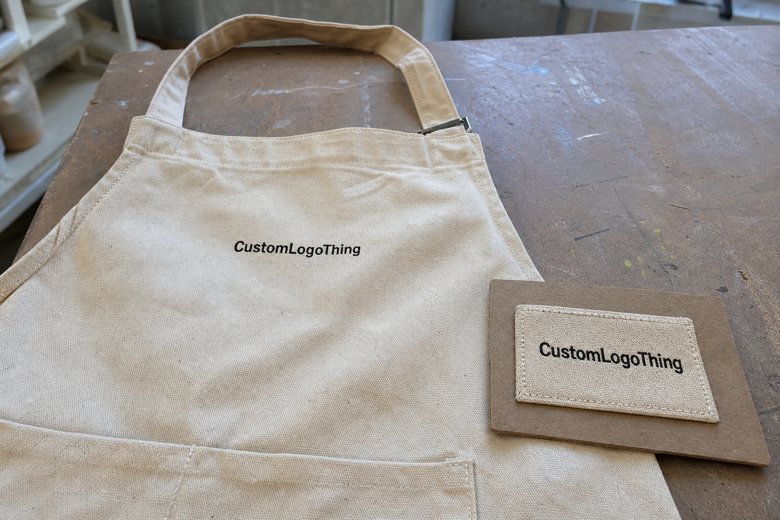 Get Logo Patches Unit Cost for Ceramic Studios Quoted