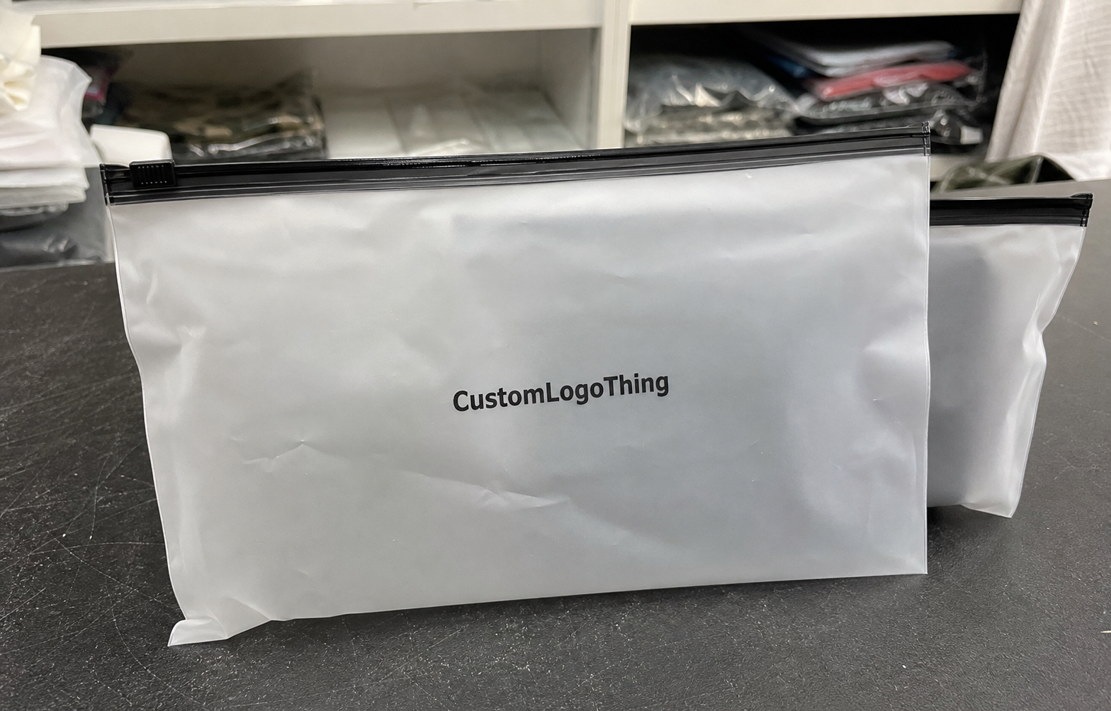 Printed Frosted Zipper Bags Quote for Beauty Buyers
