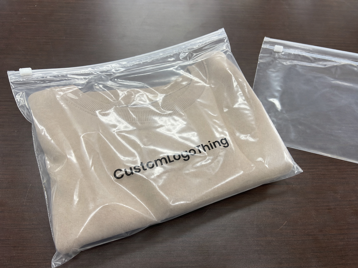 Slider Lock Clothing Bags Low MOQ Custom Order Guide