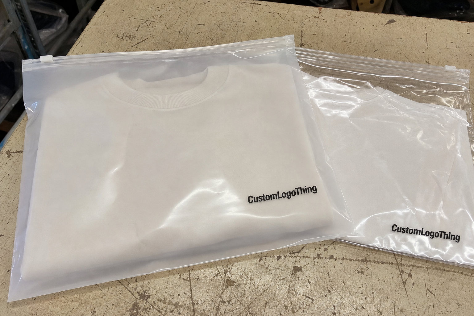 Slider Lock Clothing Bags Material Options Comparison
