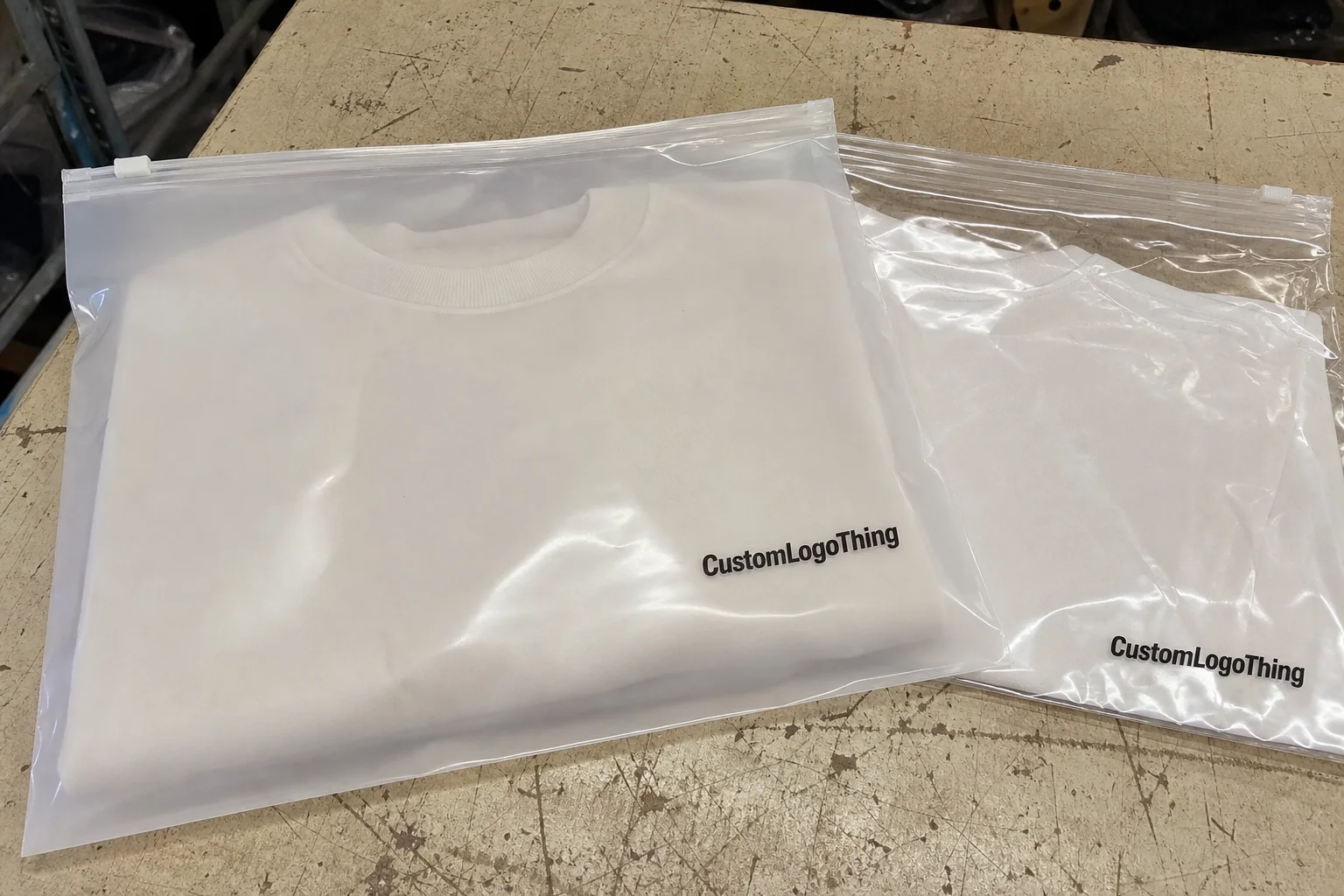 Slider Lock Clothing Bags Material Options Comparison