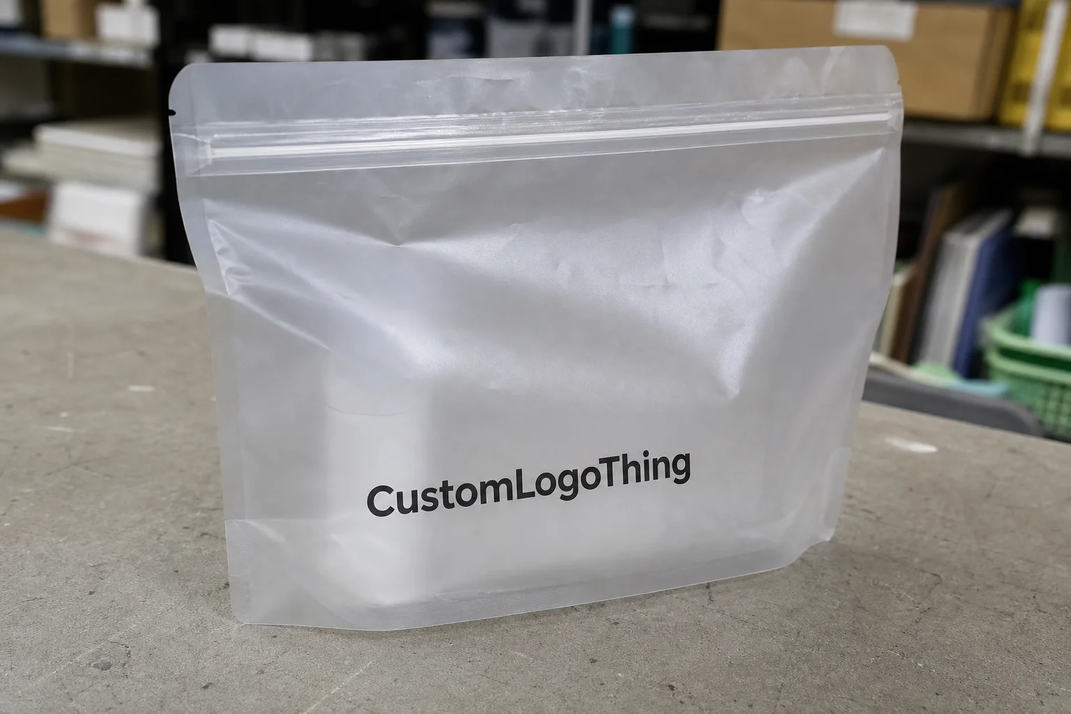 Frosted Zipper Bags Unit Cost for Skincare Buyers