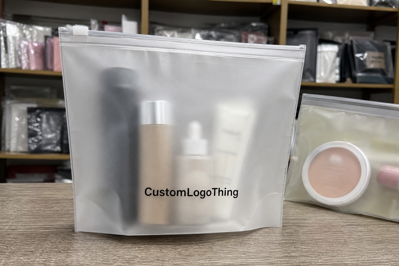 Custom Frosted Zipper Bags for Cosmetics Brands: Buy Smarter