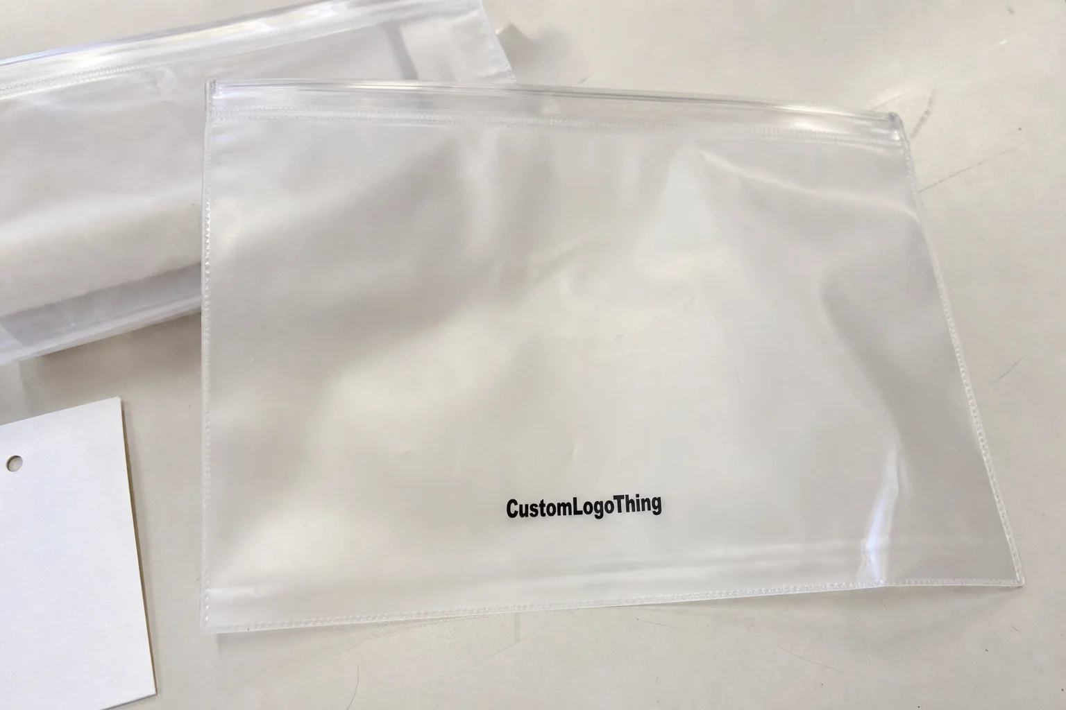 Printed Frosted Zipper Bags Quote for Cosmetics