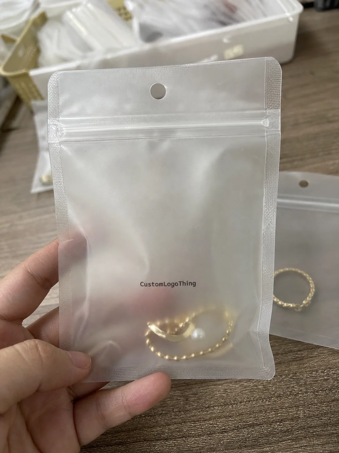 Custom Frosted Zipper Bags for Jewelry Brands: Buy Smarter