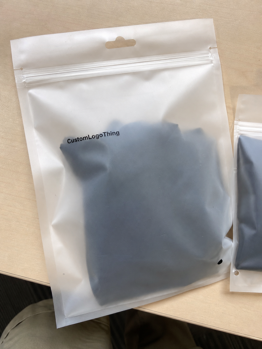 Printed Frosted Zipper Bags Quote for Subscription Orders