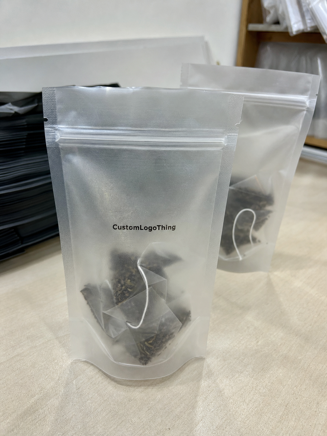 Custom Frosted Zipper Bags for Tea Brands: Buy Smart
