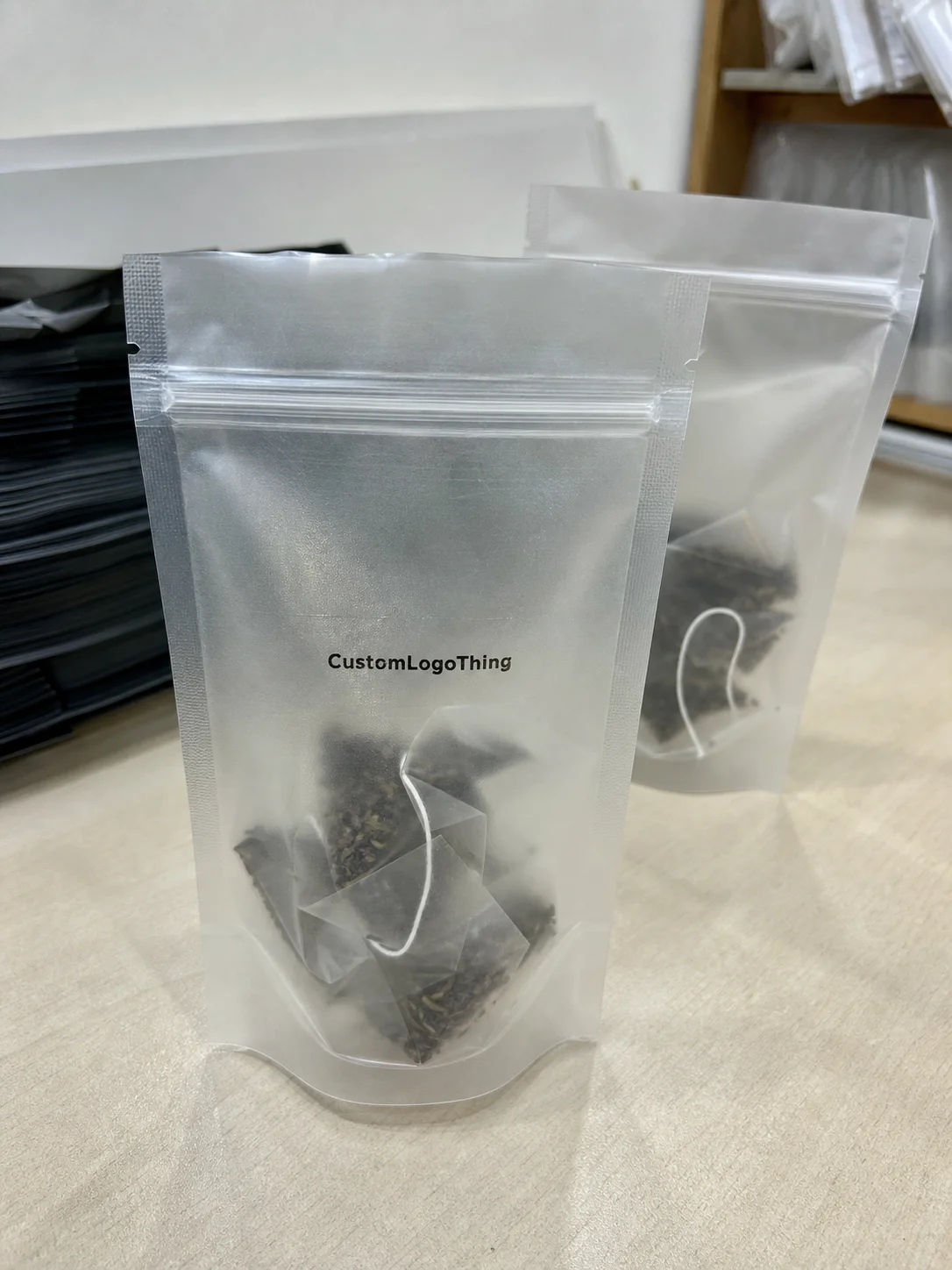 Custom Frosted Zipper Bags for Tea Brands: Buy Smart
