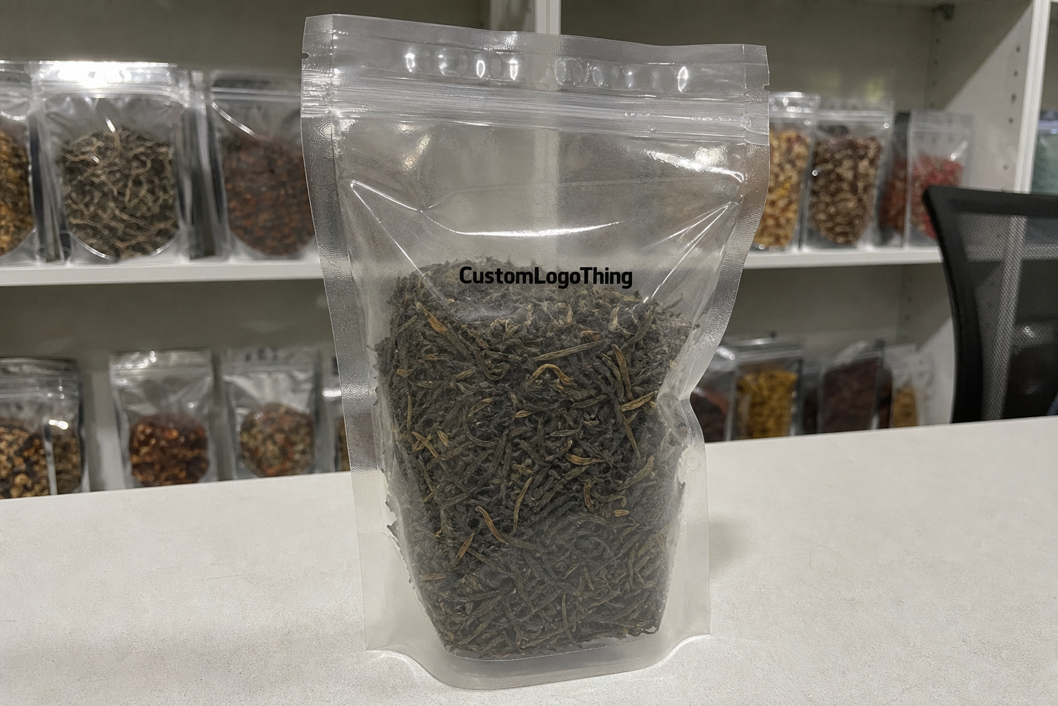 Clear Zipper Bags Wholesale Supplier for Tea Buyers