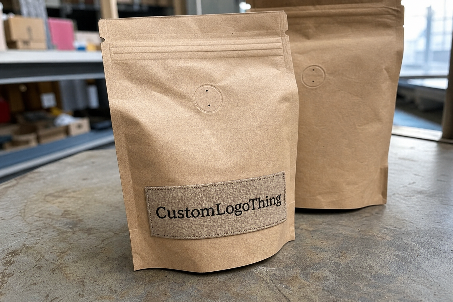 Logo Patches Unit Cost for Coffee Orders That Fit