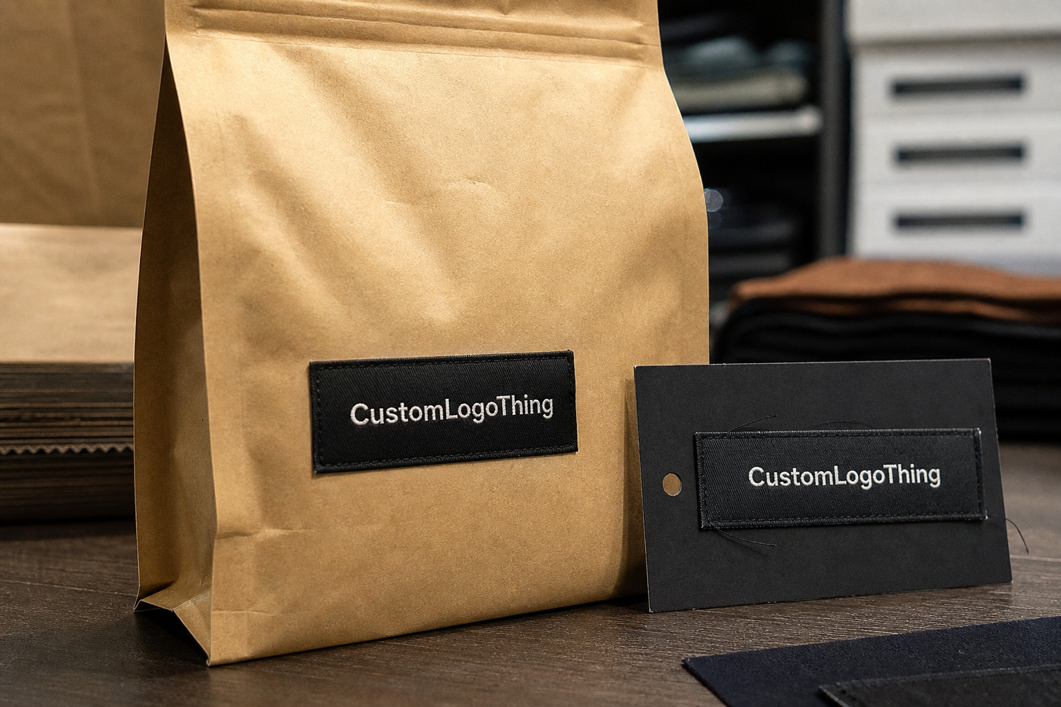 Woven Labels Unit Cost for Coffee: Request a Quote