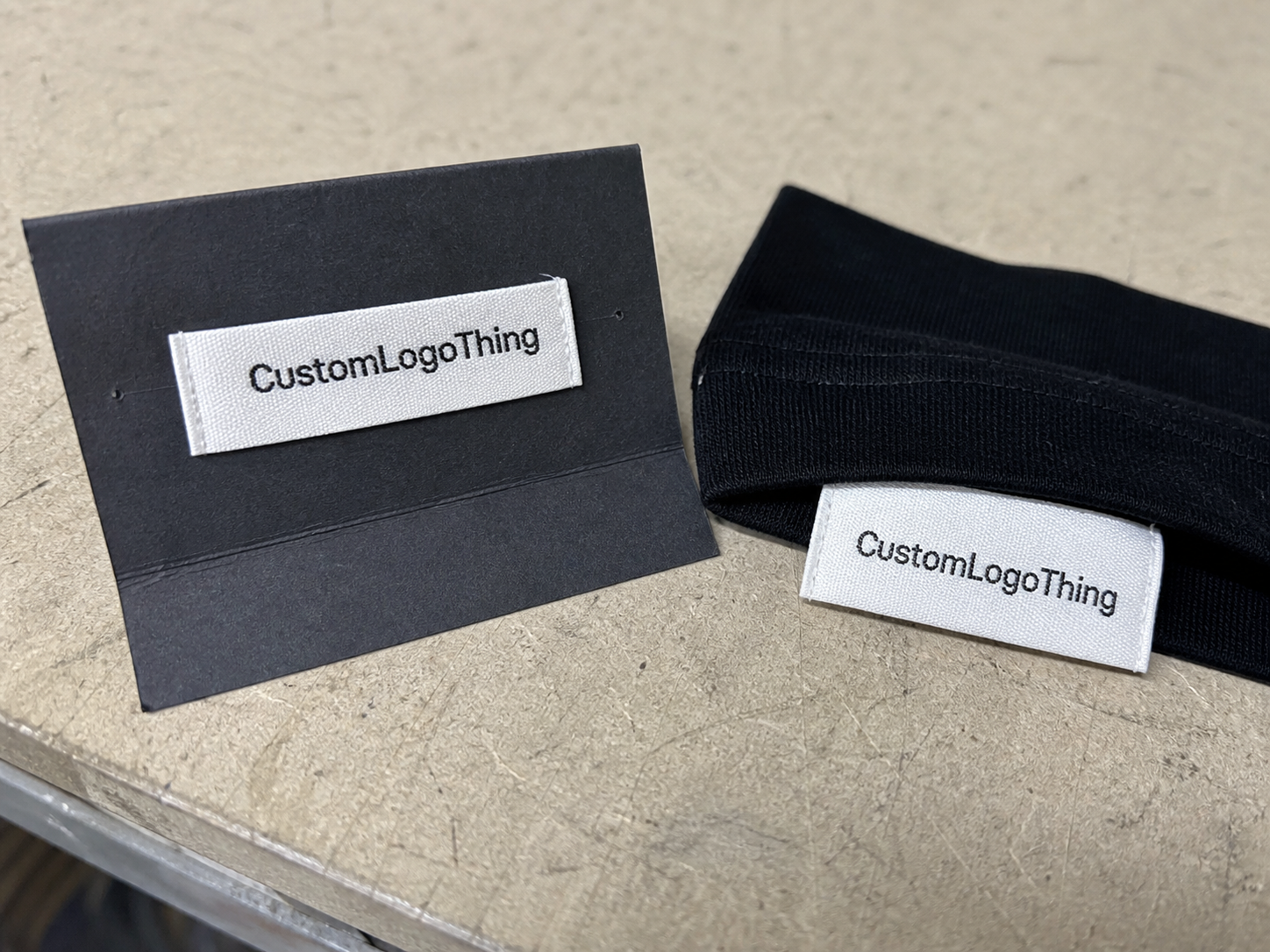 Private Label Woven Labels Bulk Order for Clothing Brands