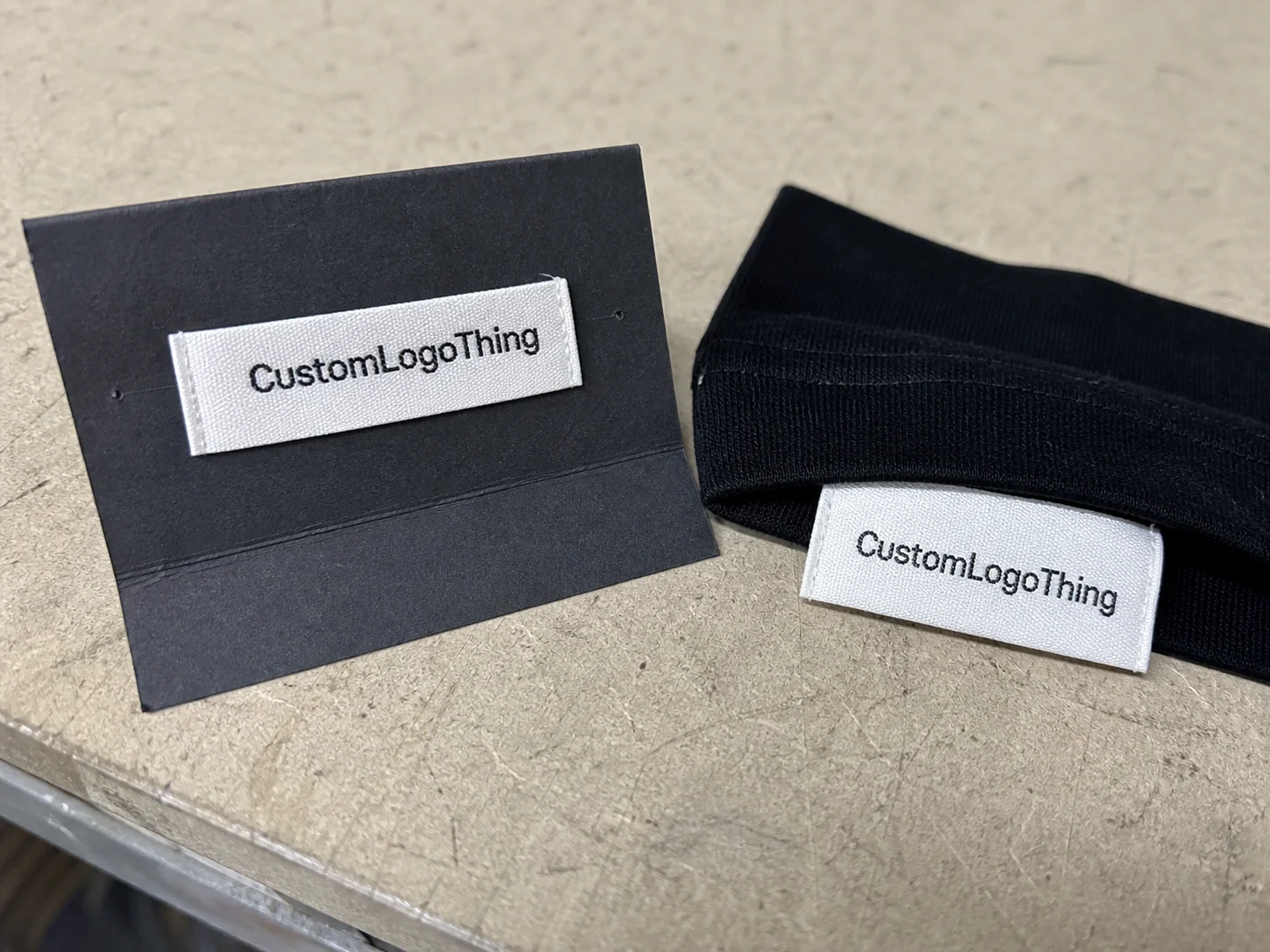Private Label Woven Labels Bulk Order for Clothing Brands