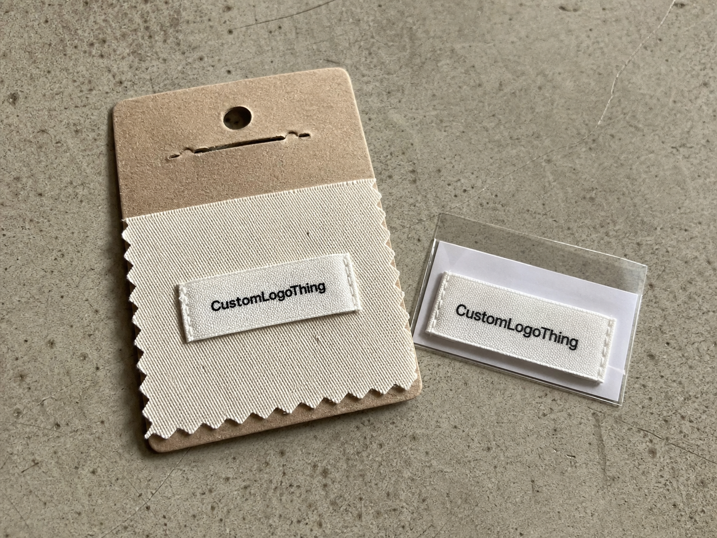 Custom Woven Clothing Labels Low MOQ for Small Runs