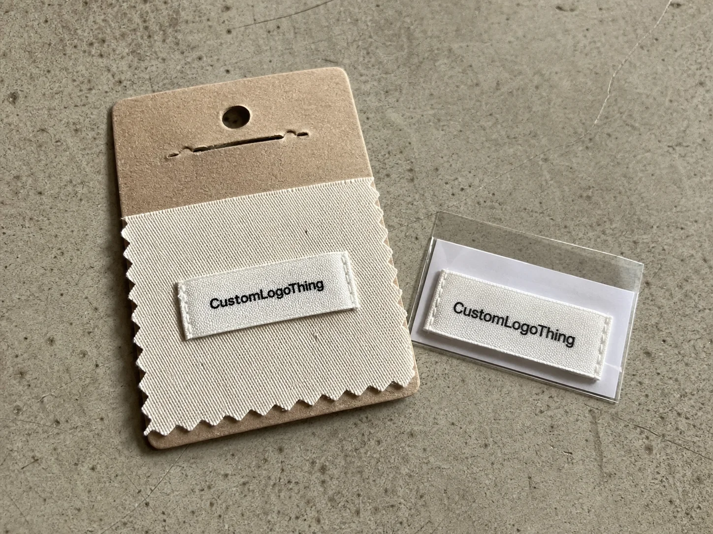 Custom Woven Clothing Labels Low MOQ for Small Runs