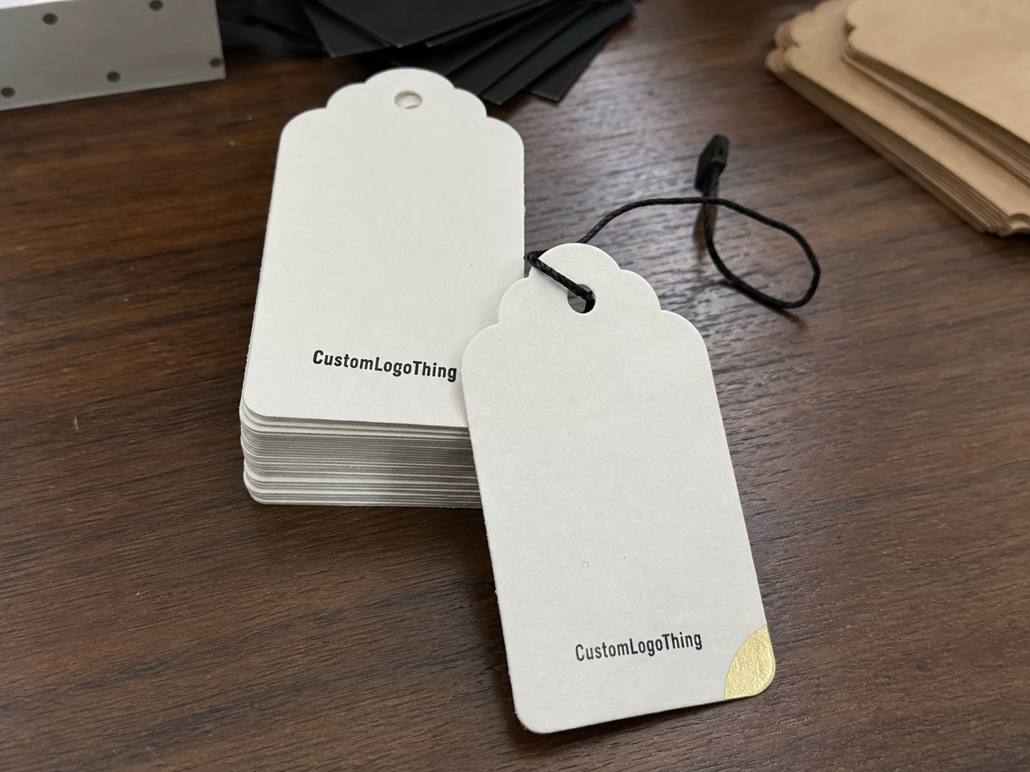 Offset Printed Hang Tags Wholesale for Custom Brands