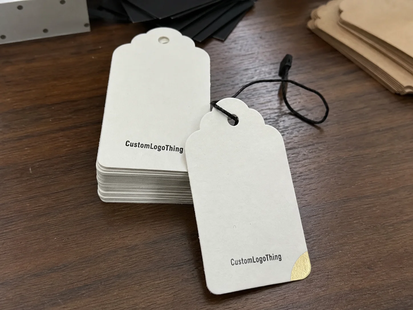 Offset Printed Hang Tags Wholesale for Custom Brands