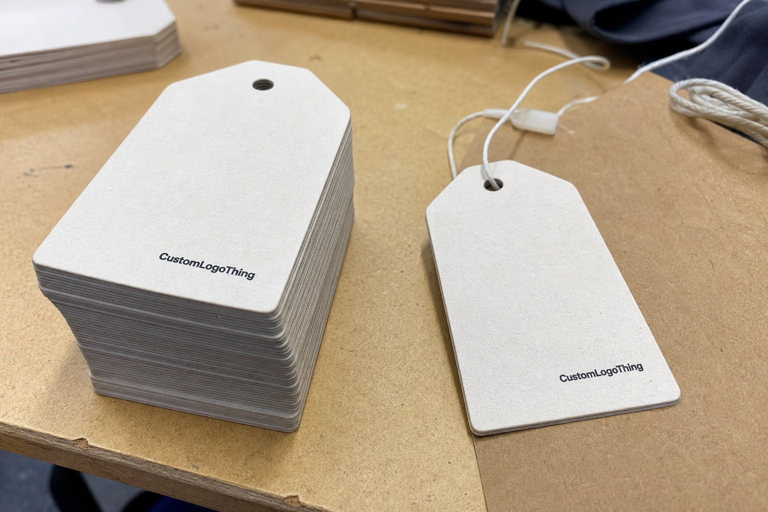 Buy Logo Printed Hang Tags Bulk for Fast Custom Orders