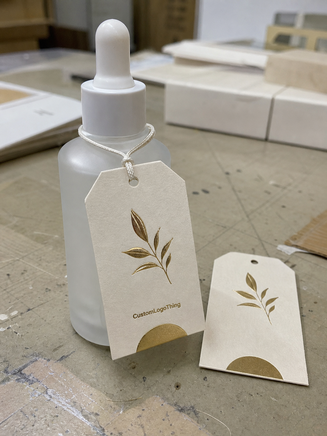 Custom Hang Tags for Cosmetics Brands: Unit Cost Breakdown