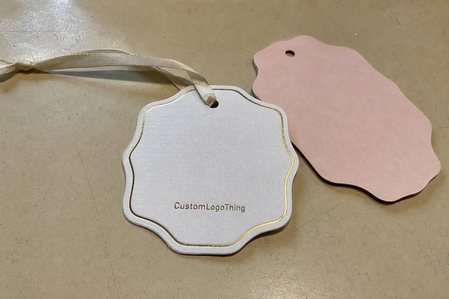 Custom Hang Tags for Cosmetics Brands: Wholesale Pricing
