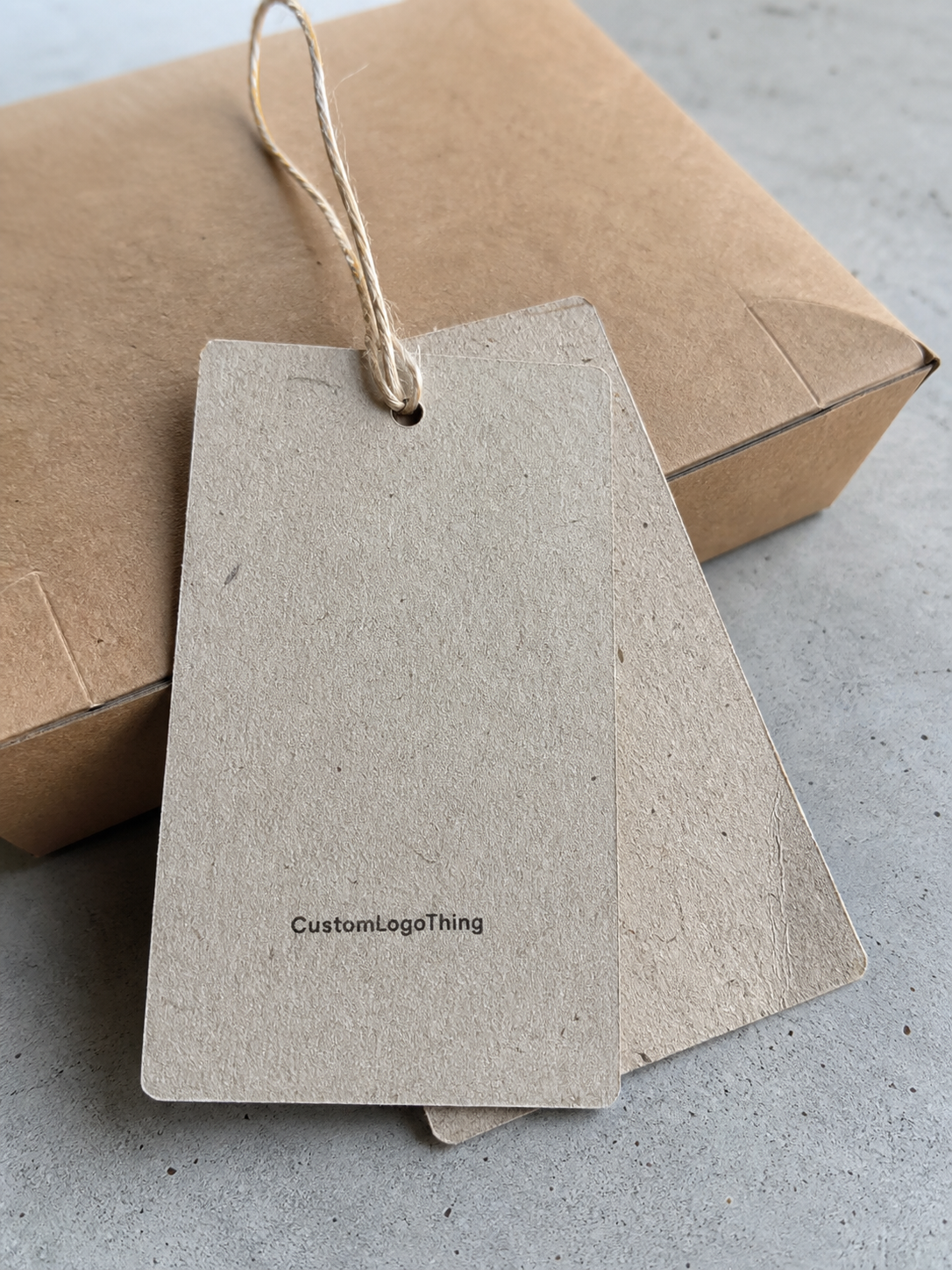 Order Custom Recycled Hang Tags Bulk for Retail Packaging