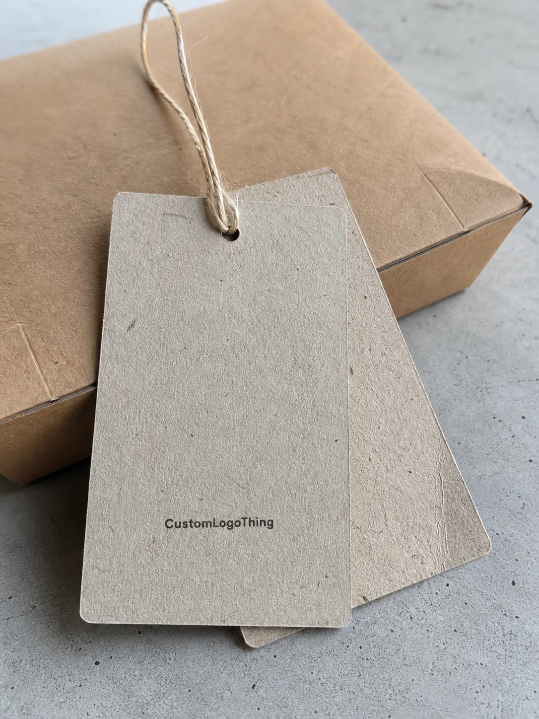 Order Custom Recycled Hang Tags Bulk for Retail Packaging