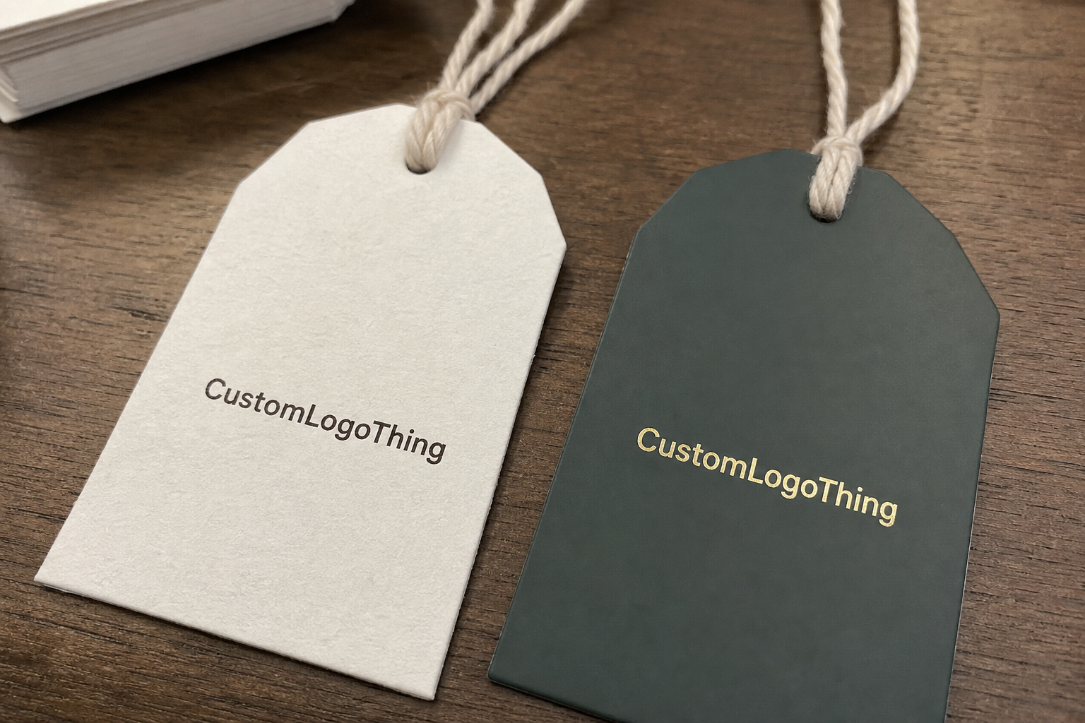 Printed Hang Tags for Skincare Launches: Finish Choices